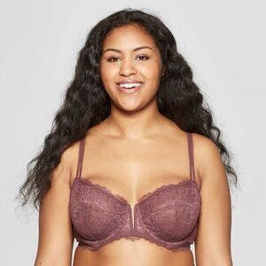 Auden Lace Unlined Balconette Bra